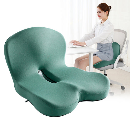 Memory cotton integrated cushion, backrest integrated cushion, student cushion, office chair cushion, car waist protection cushion, fart pad