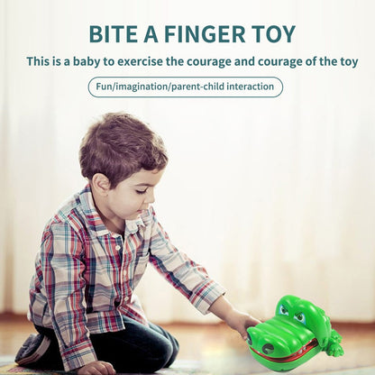 Funny Toy Mouth Dentist Bite Finger Toy Pulling Crocodile Teeth Games Toys Kids Funny Toy For Children Kids Biting Finger Game